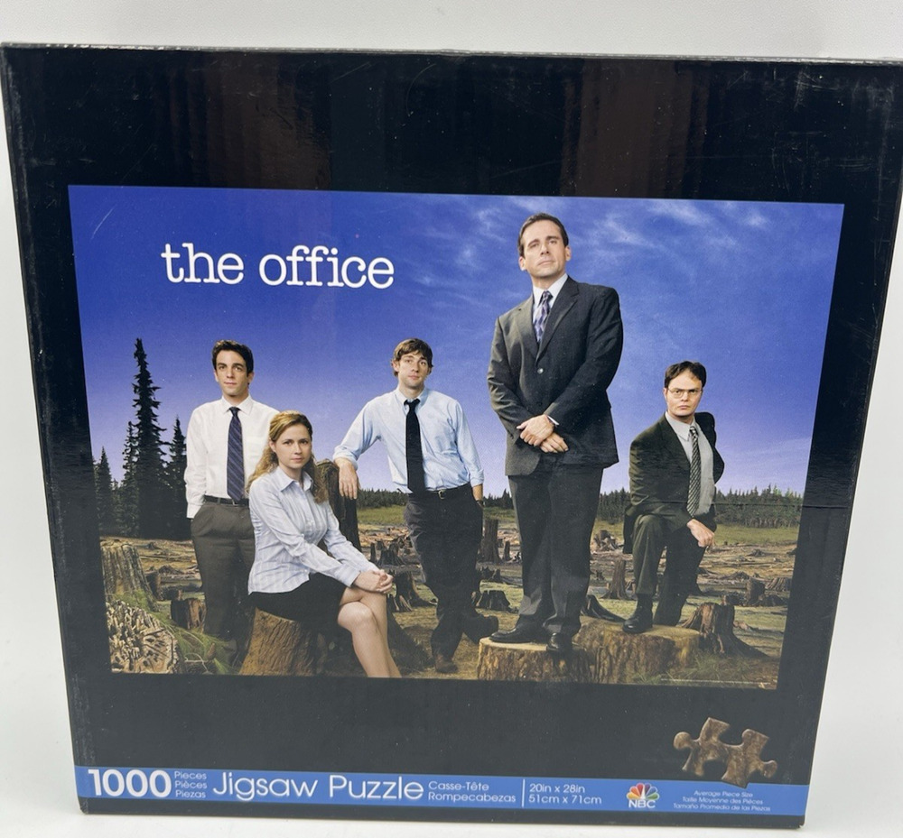 The Office 1000 Piece Jigsaw Puzzle Aquarius NBC TV Series Cast